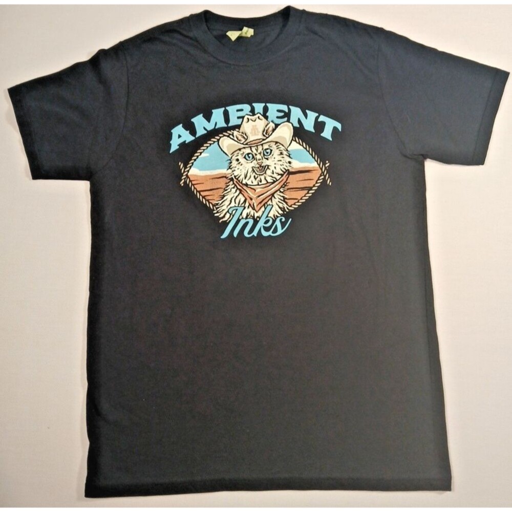 Ambient Ink Black Median T-Shirt econscious 100% Organic